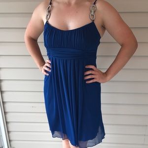 Blue dress